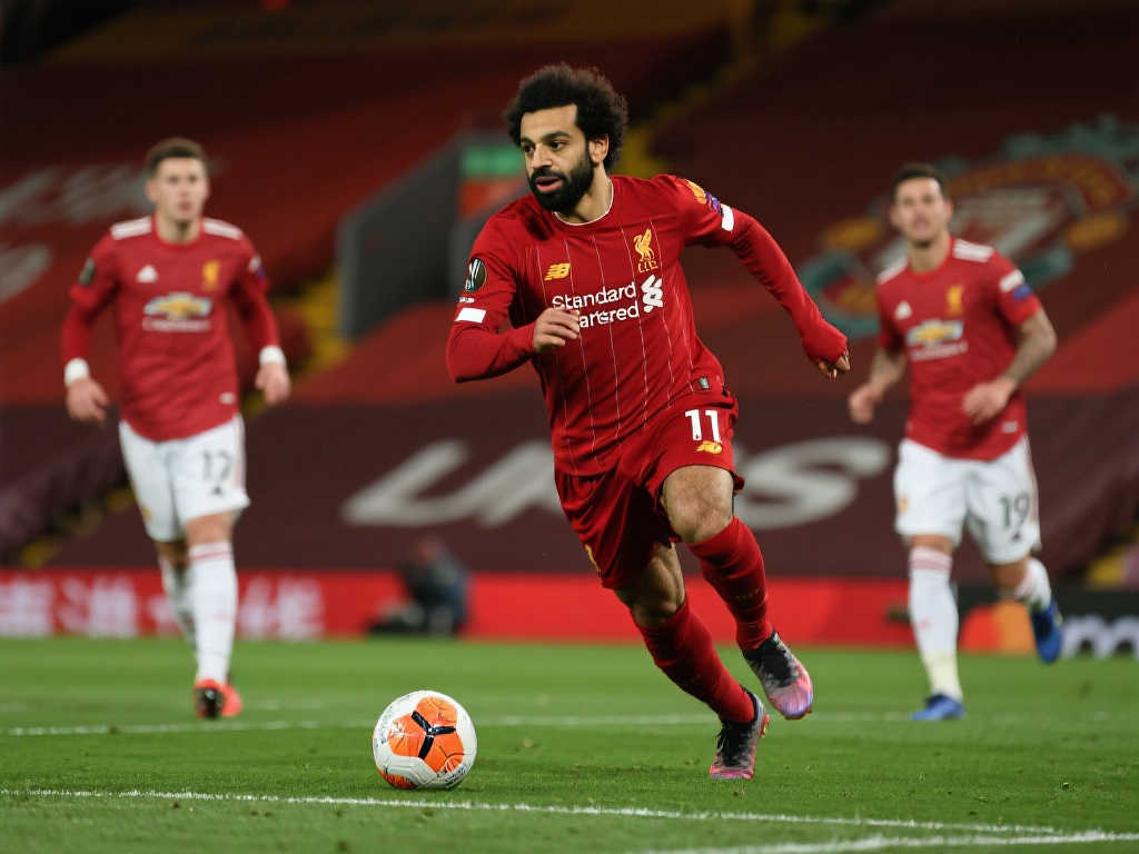 萨拉赫大放异彩范戴克抢镜，利物浦流量密码解锁！